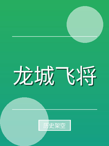 龙城飞将小说封面