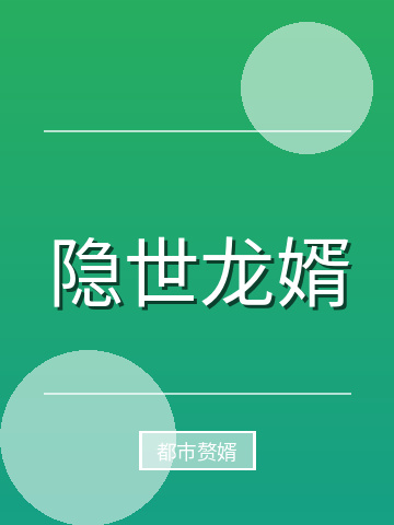 隐世龙婿小说封面