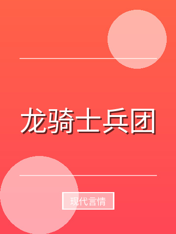 龙骑士兵团小说封面