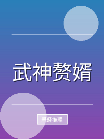 武神赘婿小说封面